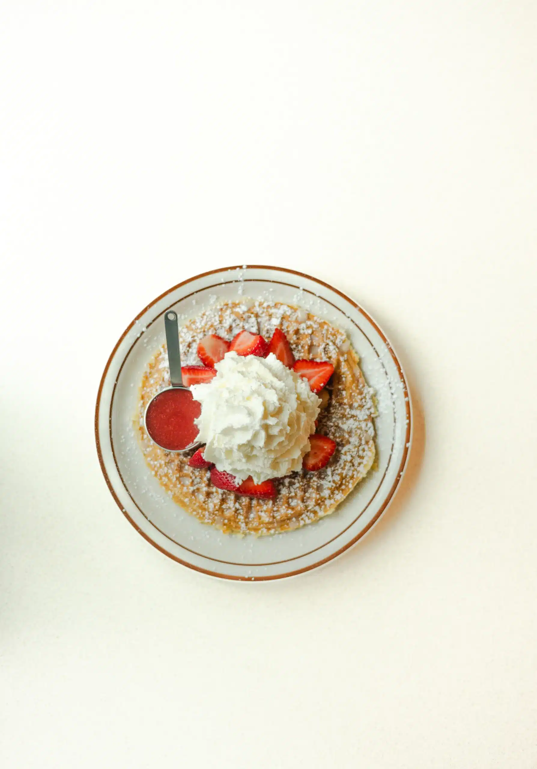 Strawberry & Cream Waffle